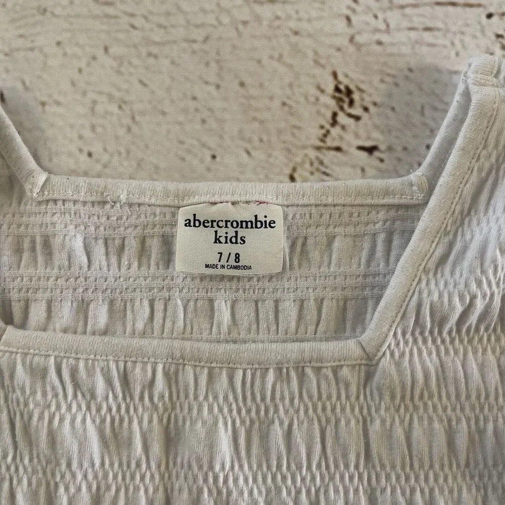 Abercrombie & Fitch Patagonia Hoodie‎ Girls Shirt Size 7/8 & XS Lot of 2